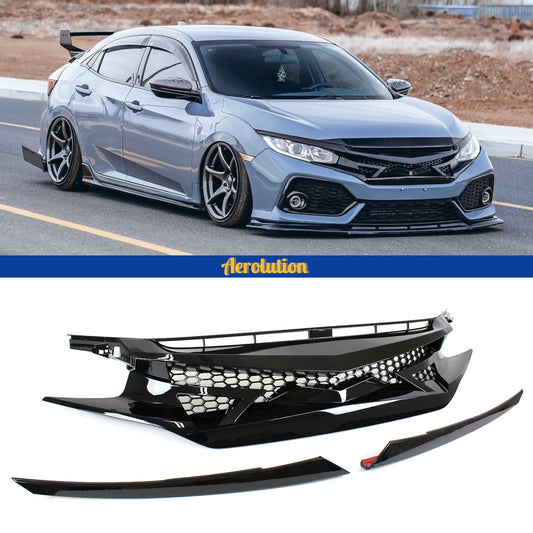 AeroLution JDM Style Front Grill [CIVIC 2016-2021]