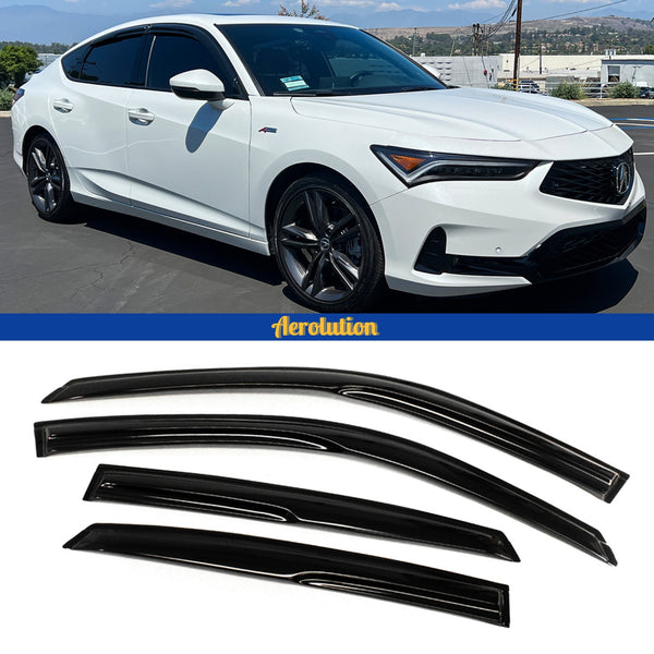 JDM Wavy Style Vent Visors For 2024-2025 Lexus GX550 JDM Wavy Mugen ...