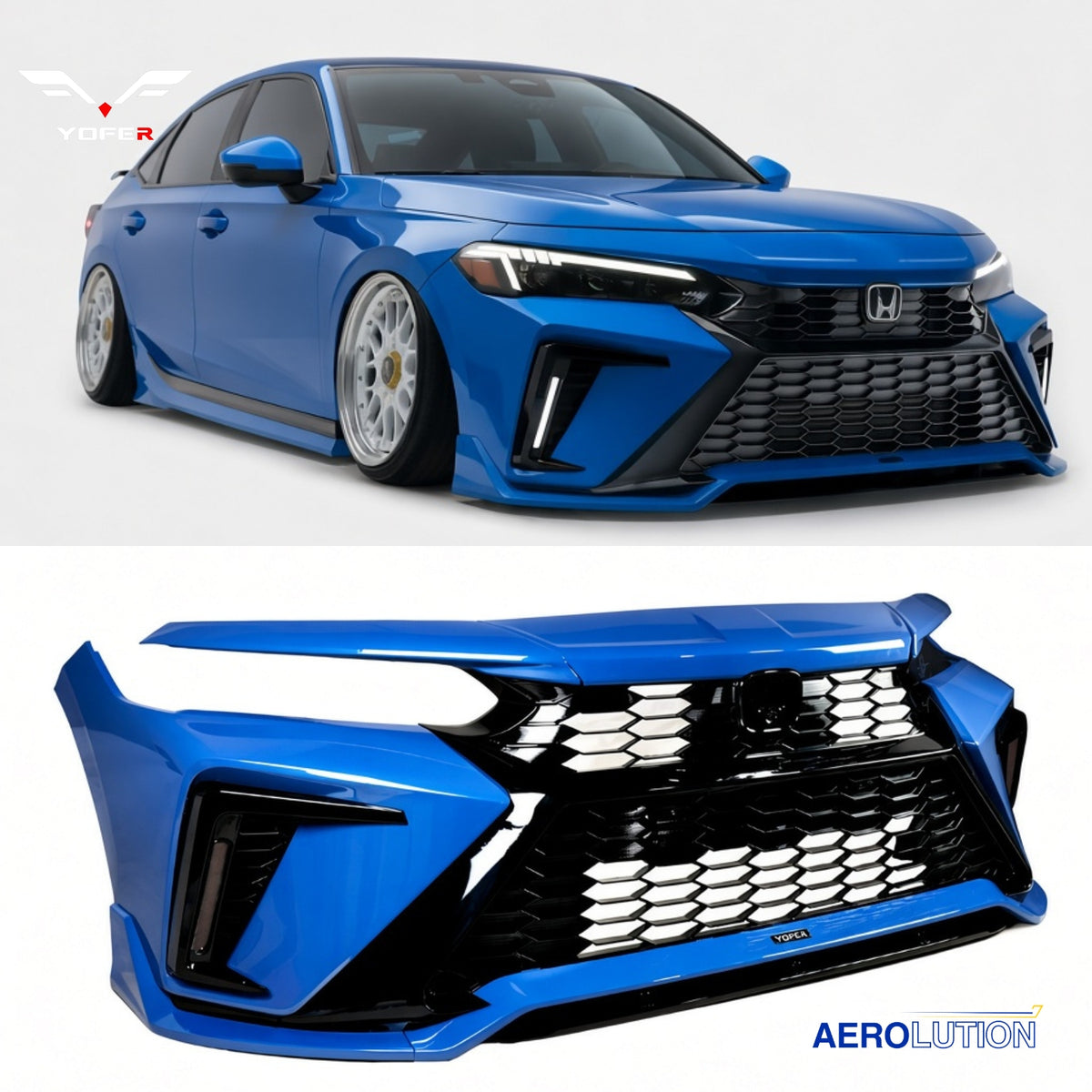 Yofer Design Front Bumper Kit [CIVIC 11TH]
