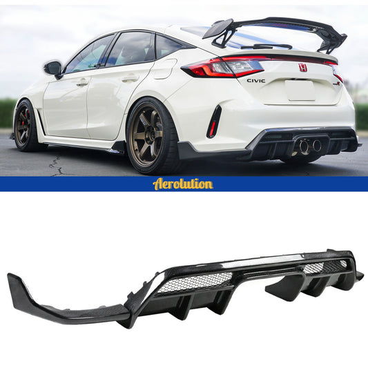Aerolution Carbon Fiber V2 Diffuser [CIVIC FL5]