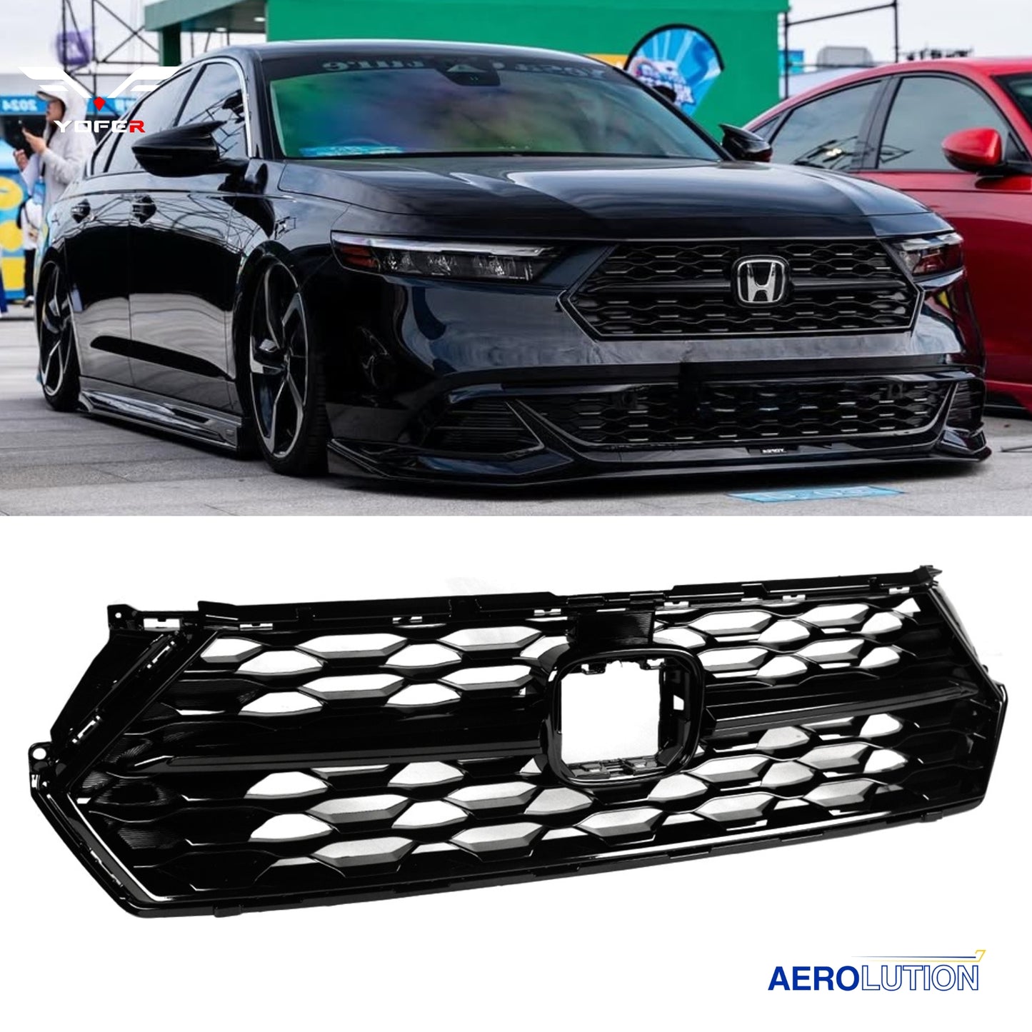 Yofer Design JDM Mesh Front Grill [ACCORD 11TH]