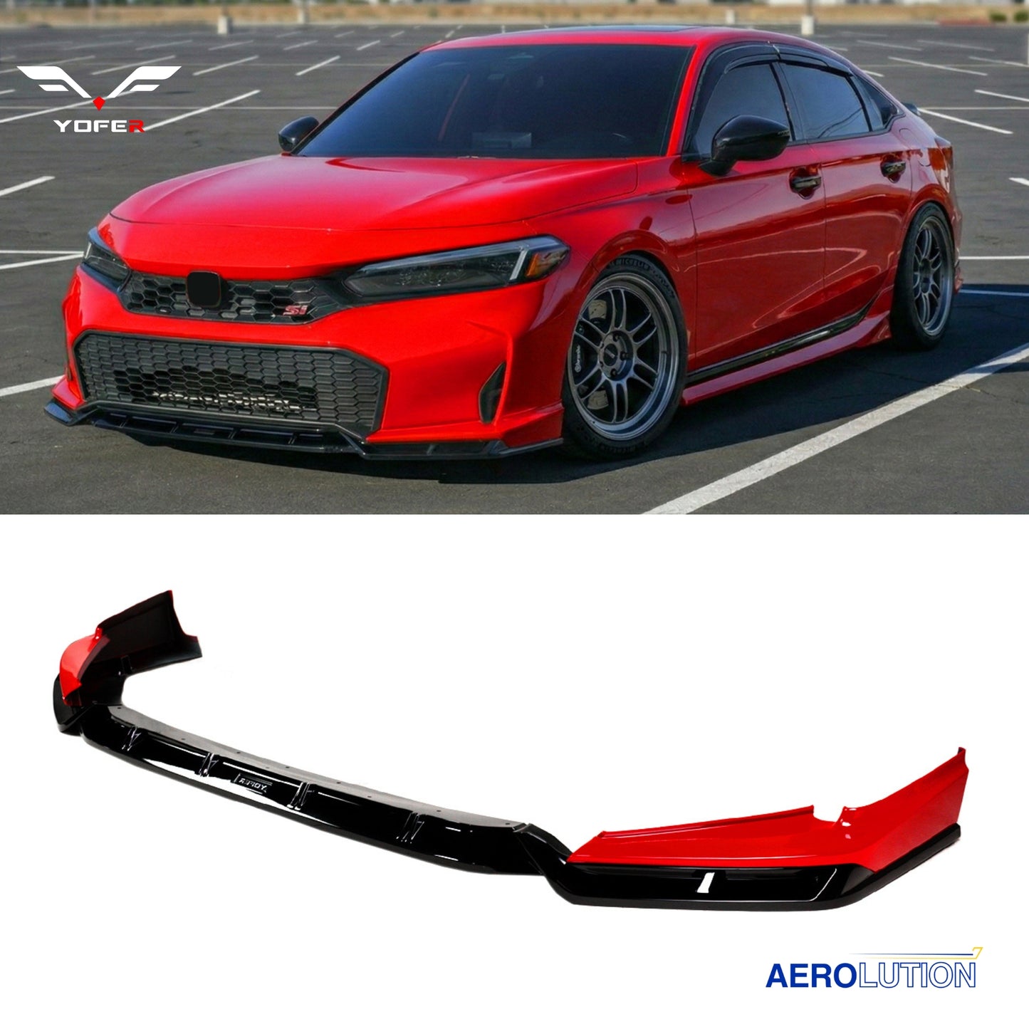 Yofer Design V2 Front Lip Kit [CIVIC 2025-2026]