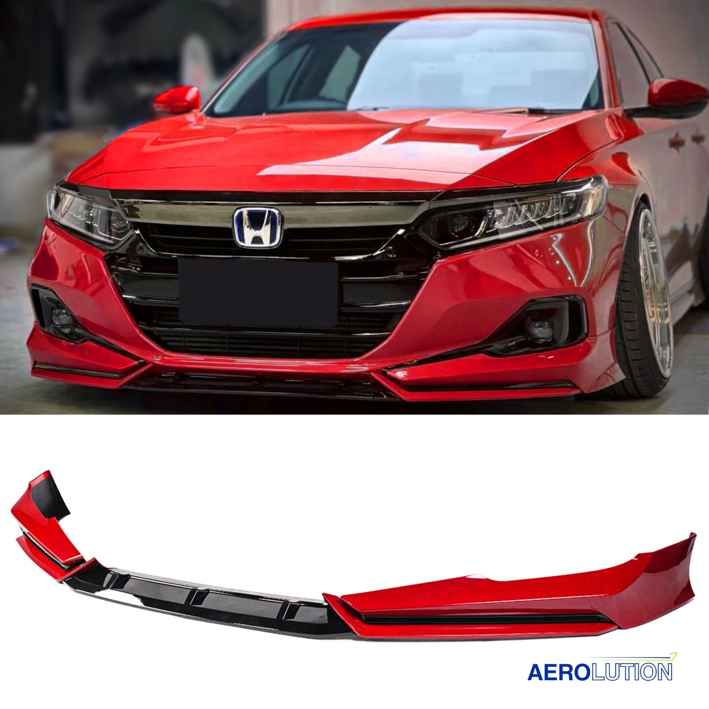 AKASAKA Design V2 Front Lip Kit [ACCORD 2021-2022]