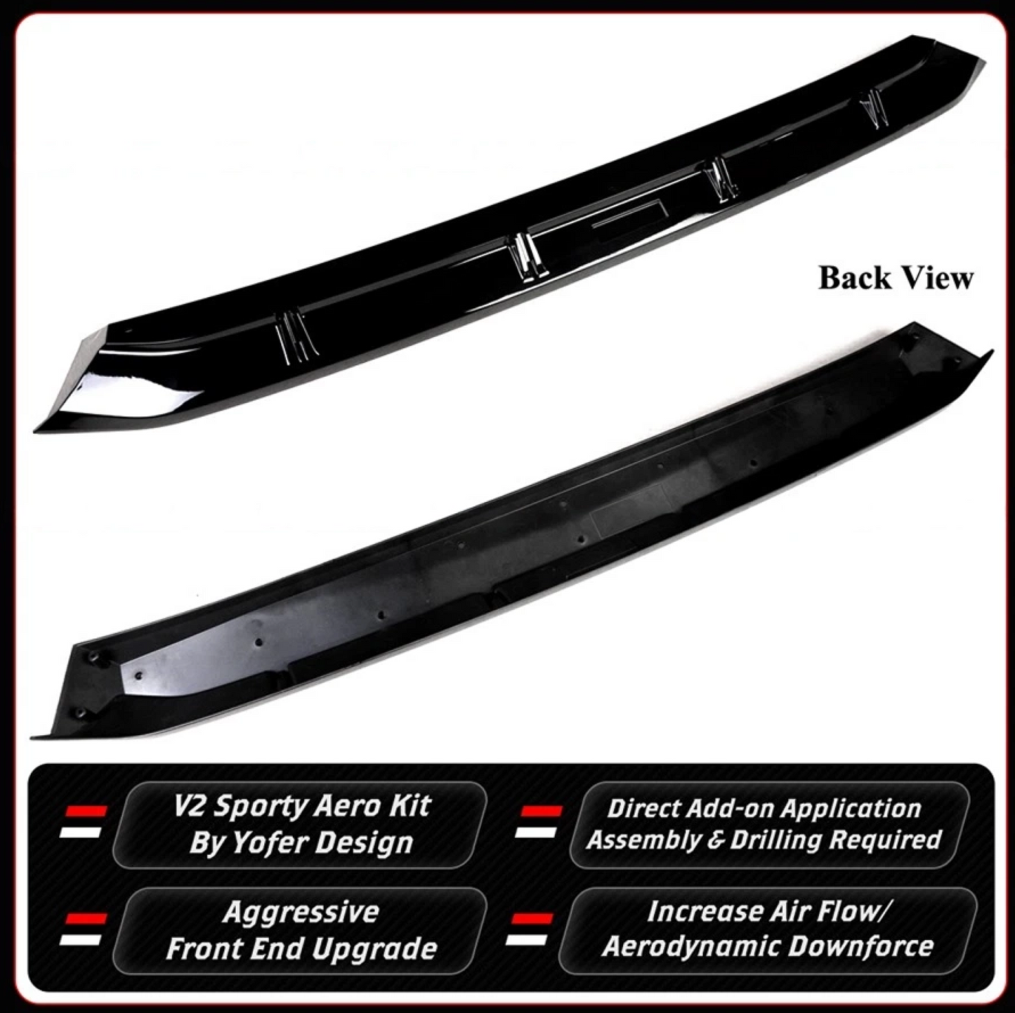 Yofer Design V2 Front Lip Kit [CIVIC 2025-2026]