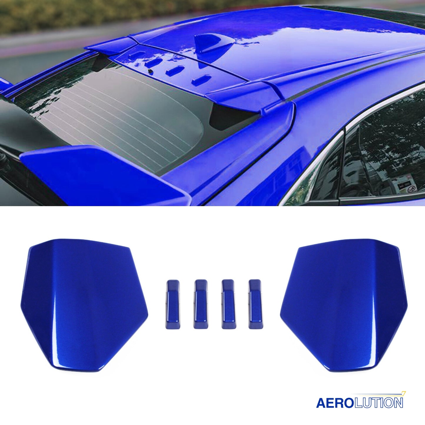 AeroLution TR Style Vortex Roof Spoiler [CIVIC 2016-2021]