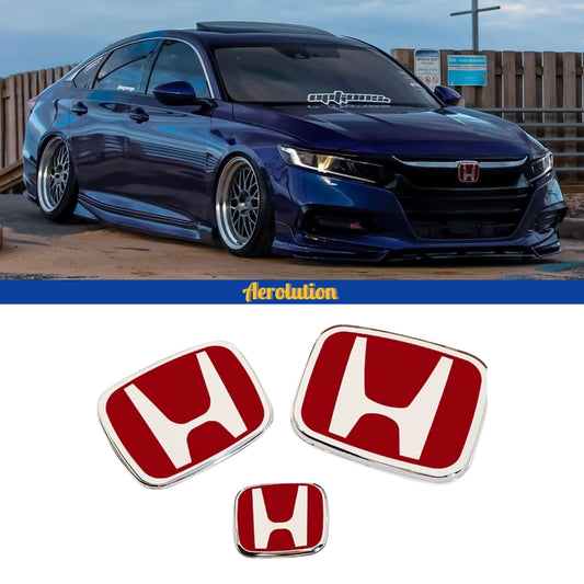 AeroLution JDM Badges Emblem Set [ACCORD 10TH]