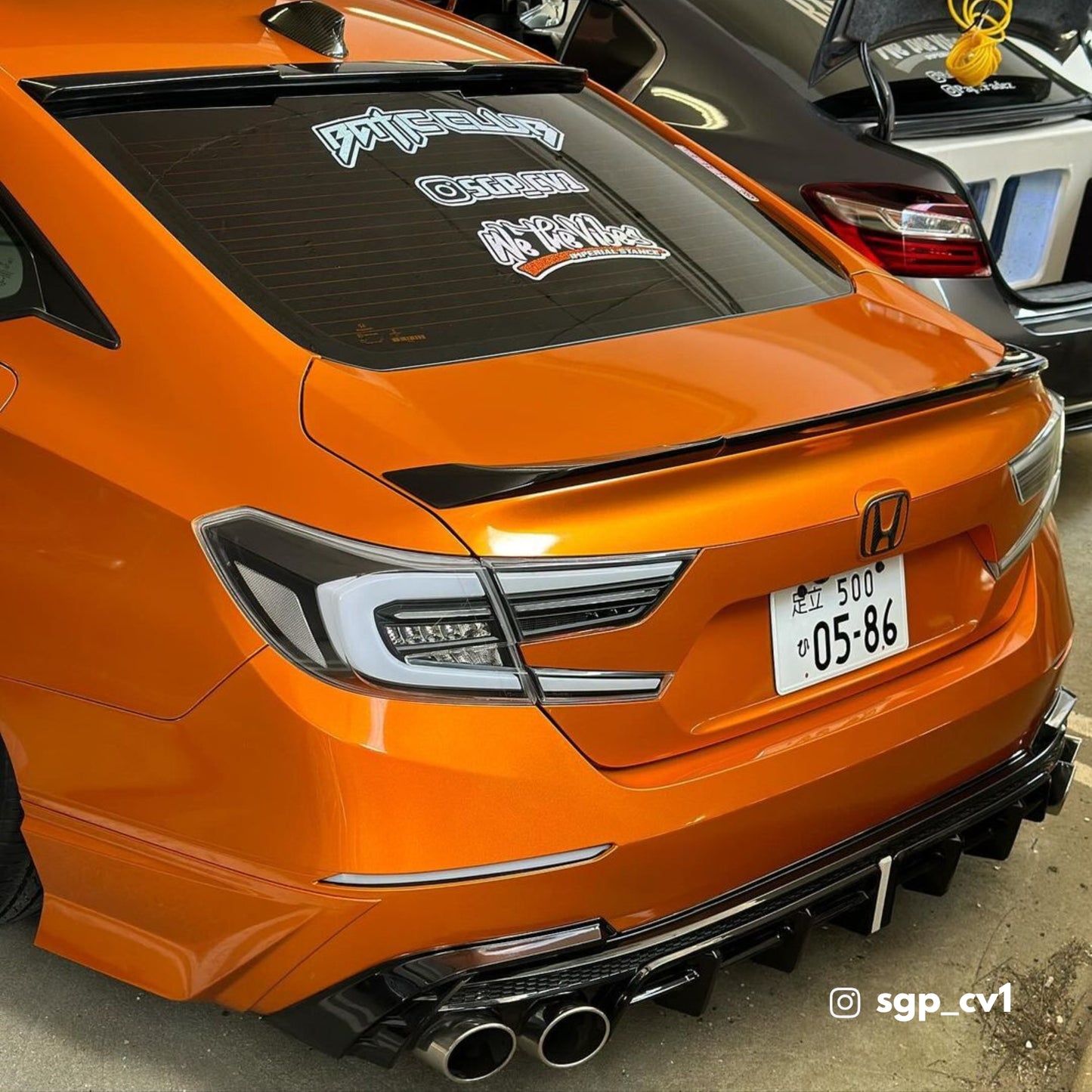 Yofer Design V2 Rear Corner Spats [Accord 2018-2022]