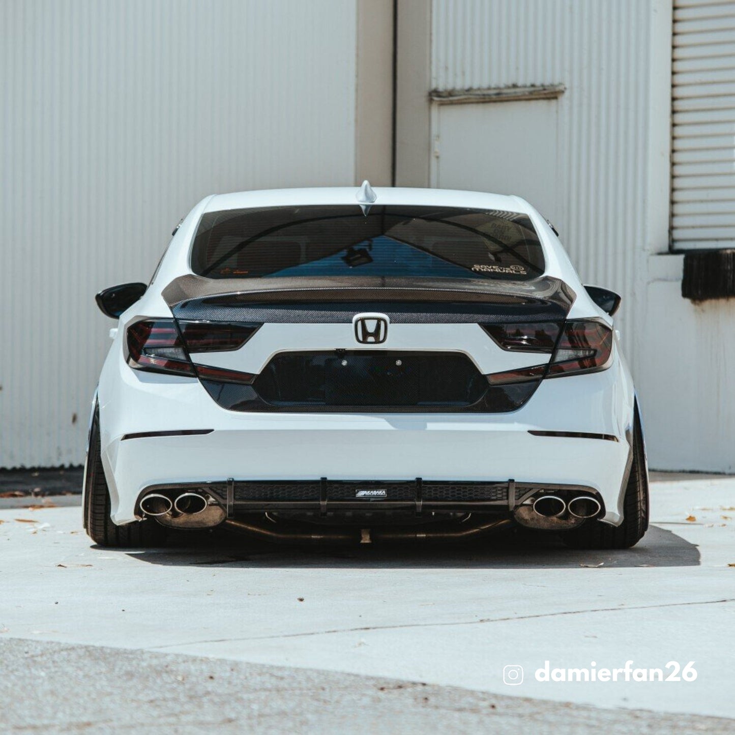 AKASAKA Rear Valence Diffuser [ACCORD 2018-2022]