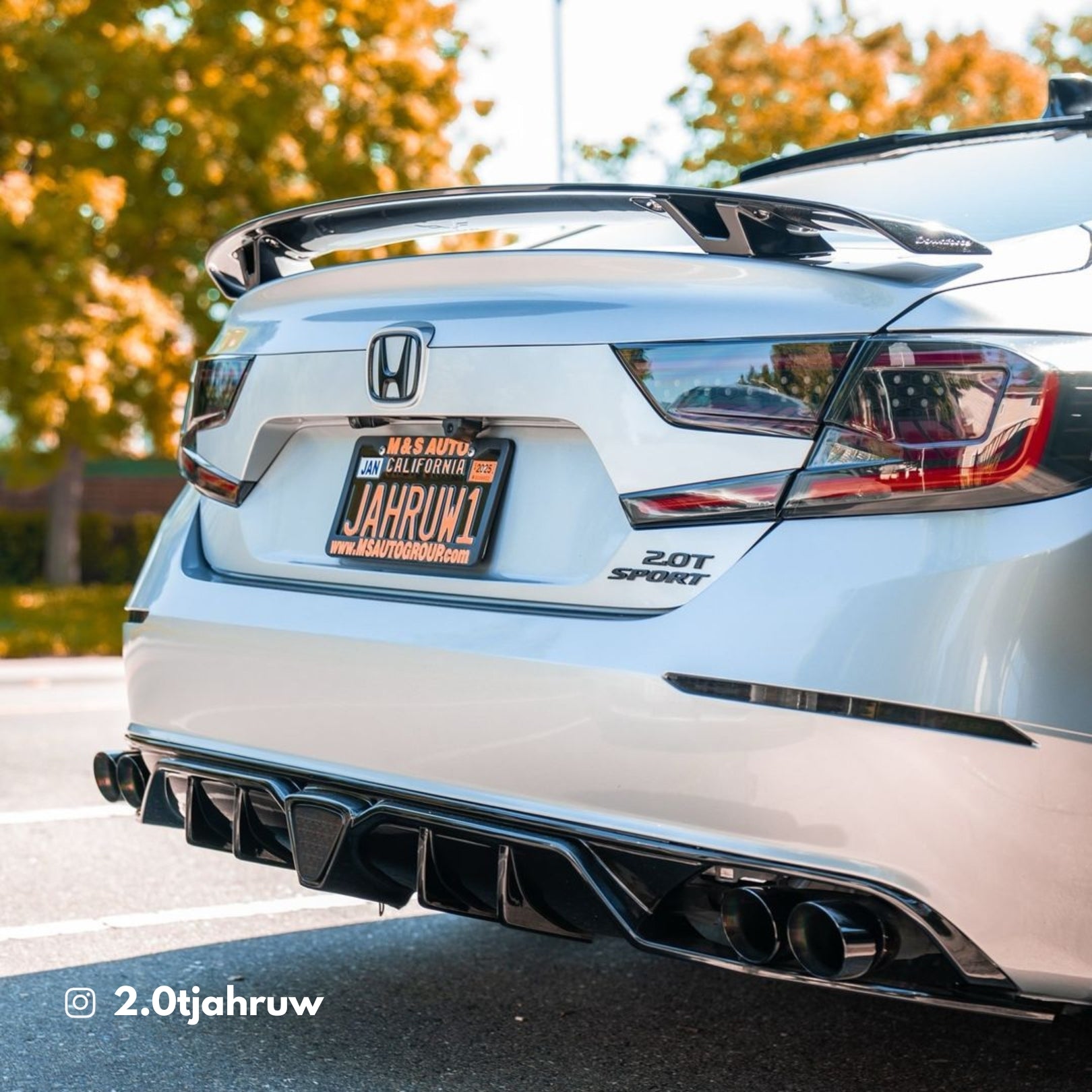 2018-2022 Honda Accord Yofer Rear Trunk Spoiler Wing – Aerolution ...