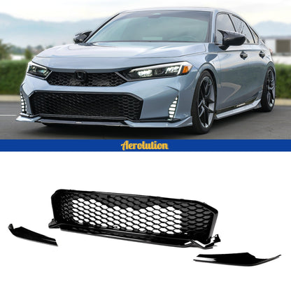 Type-R Style Lower Front Grill [CIVIC 2025+]