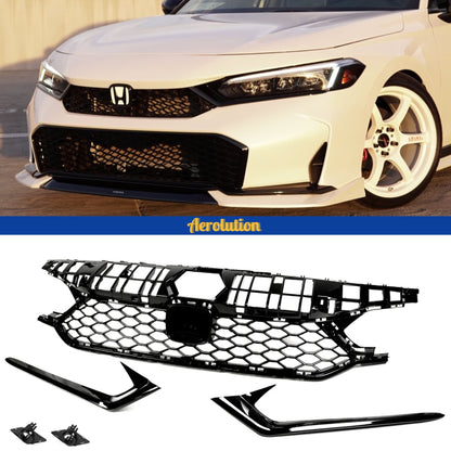 Type-R Style Upper Front Grill [CIVIC 2025+]