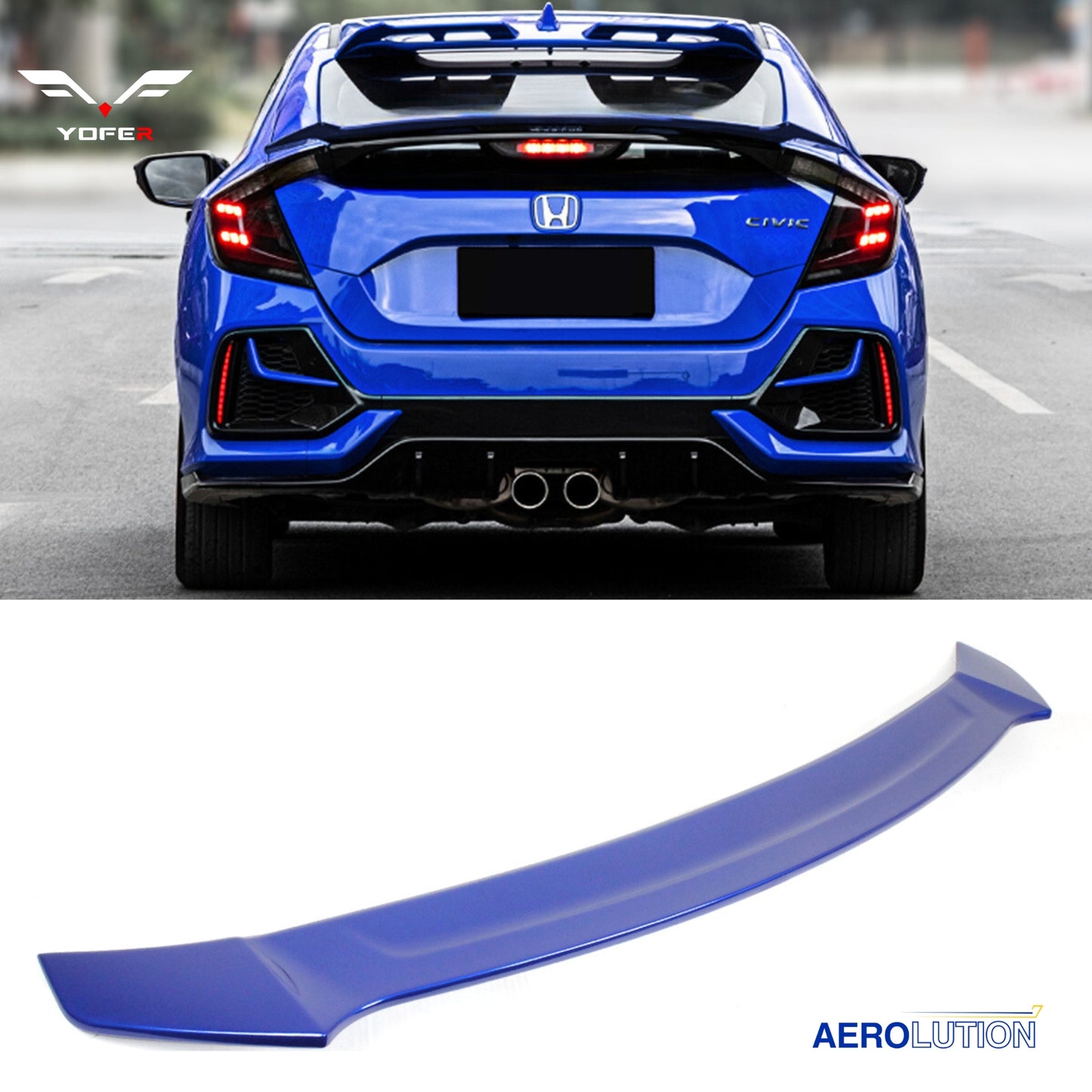 Yofer Design Sport Trunk Spoiler [CIVIC 2016-2021]