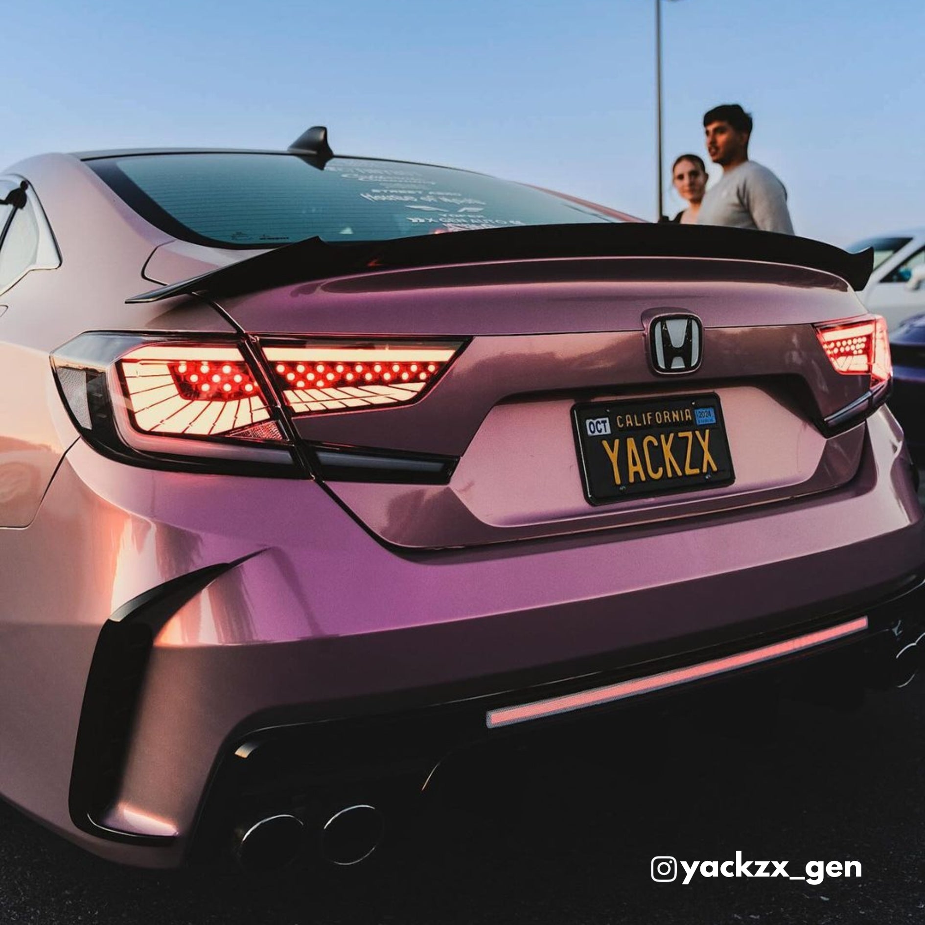 2018-2022 Honda Accord Trunk Spoiler Wing Yofer V3 – Aerolution