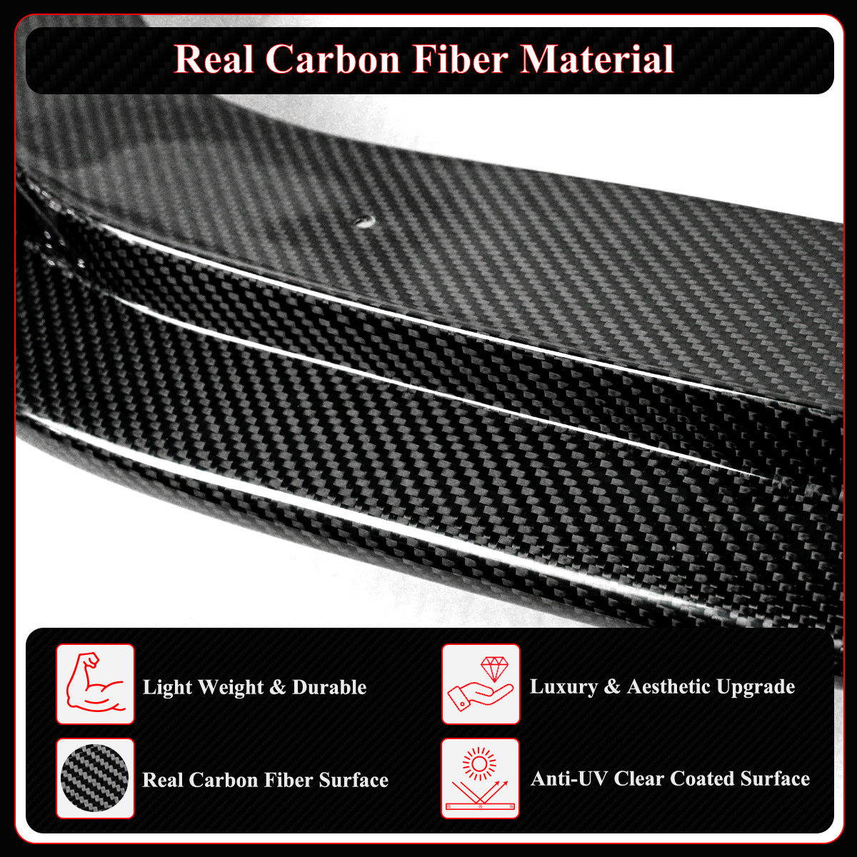 Aerolution Carbon Fiber V3 Front Lip [CIVIC FL5]