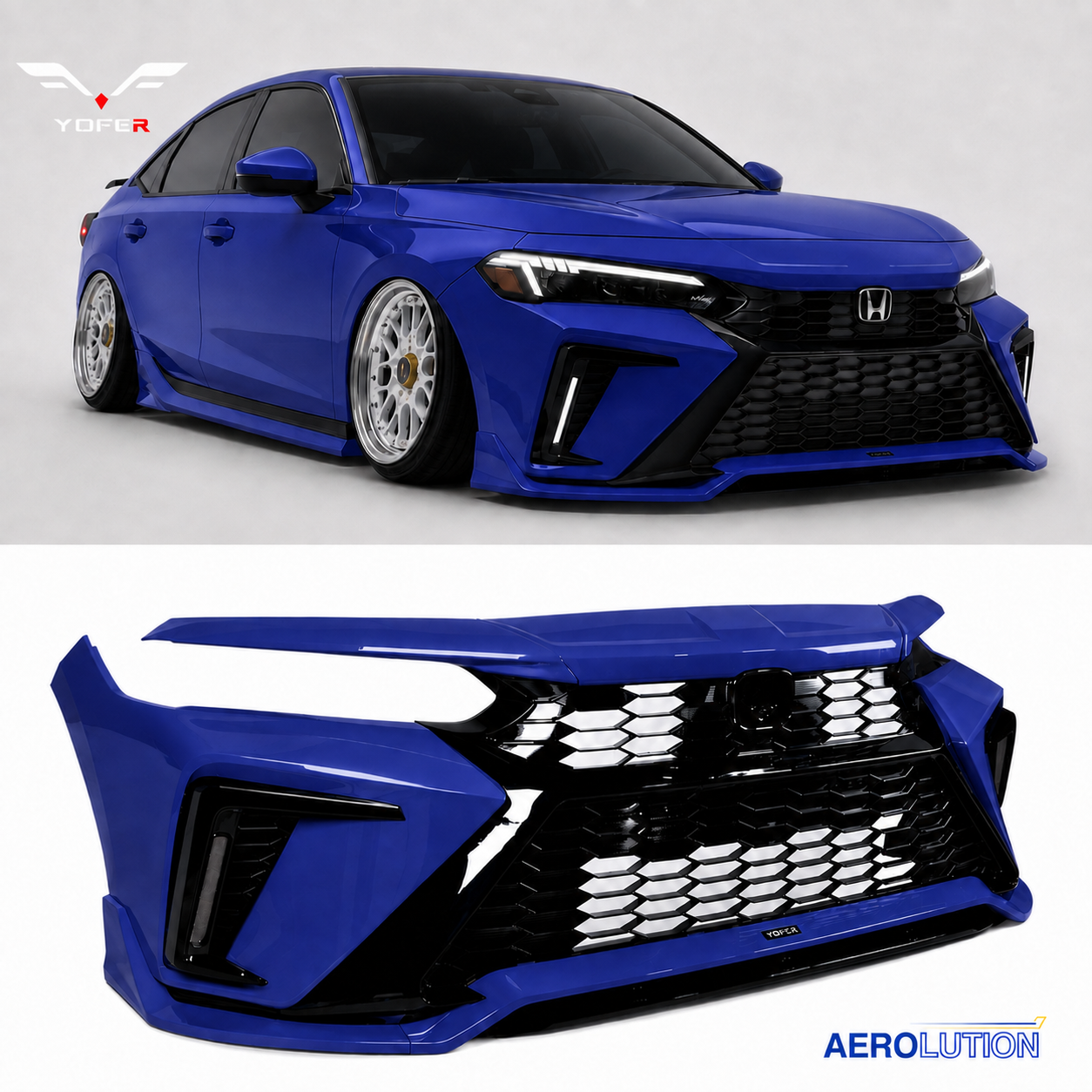 Yofer Design Front Bumper Kit [CIVIC 11TH]