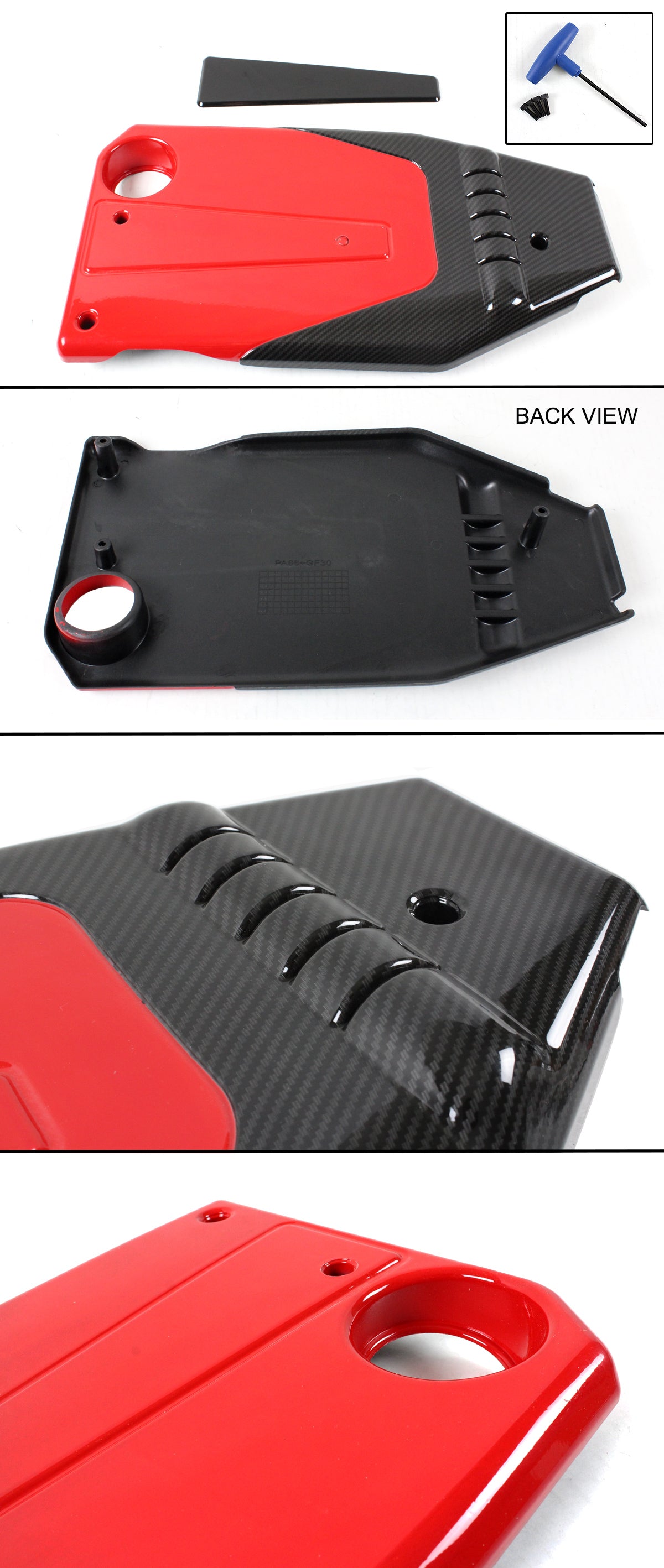 TR Style Engine Cover [CIVIC 2016-2021]