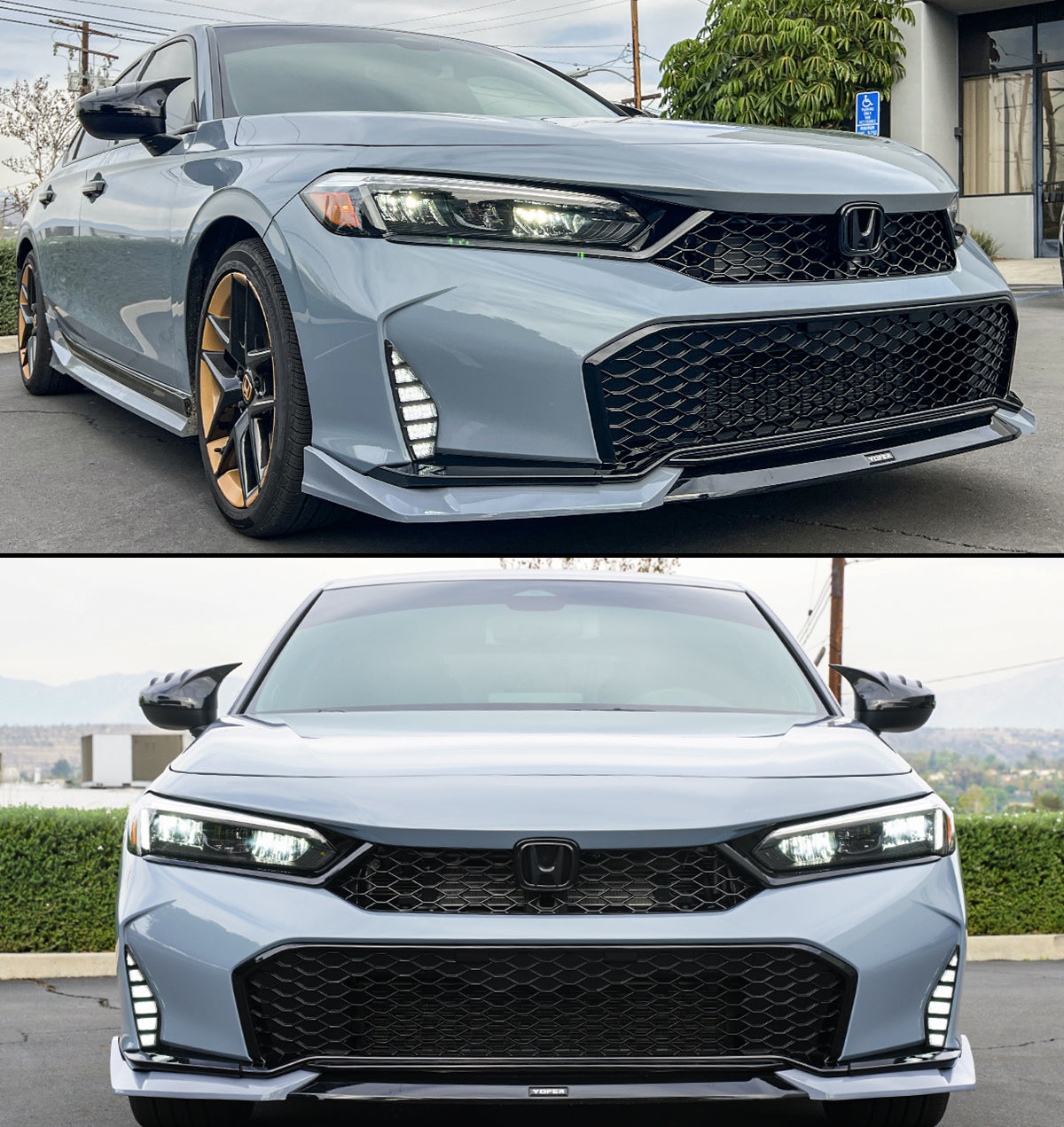 Type-R Style Lower Front Grill [CIVIC 2025+]