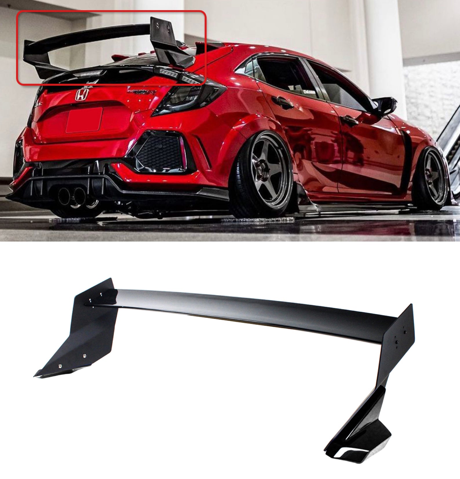 Mugen Style Wing For 2016-2021 Honda Civic – Aerolution Motorsports
