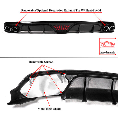 JDM Designed LED Diffuser with Corner Spats [CIVIC 11TH]