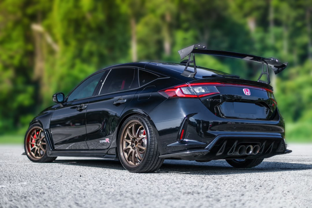 2023-2025 Honda Civic Type-R FL5 Carbon Fiber Swan Neck Adjustable