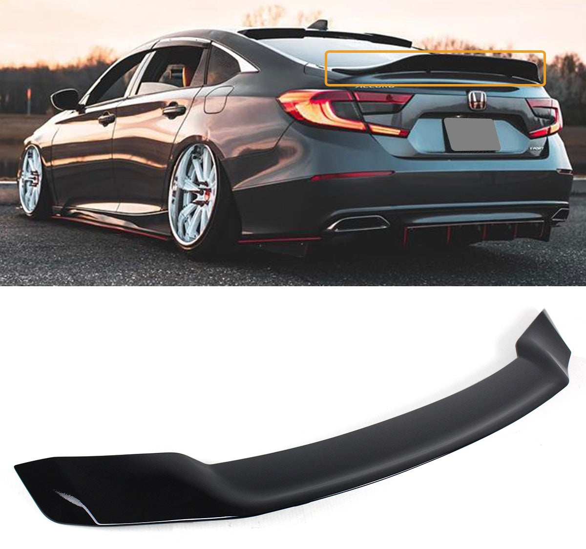 AeroLution JDM V2 High Kick Duckbill Rear Trunk Spoiler for 2018 - 2022 ...