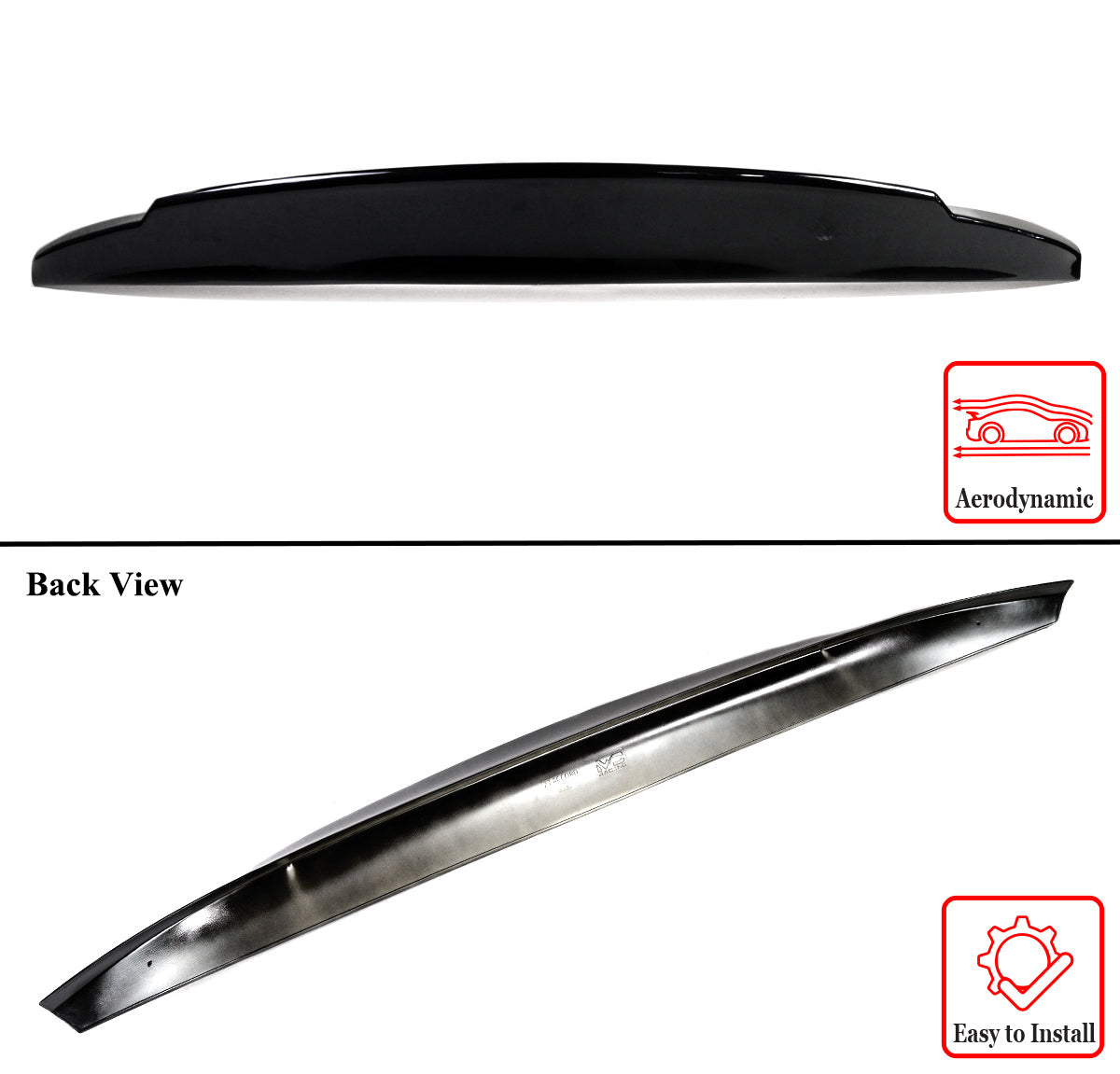 MCX Designed High Kick Trunk Spoiler [ACCORD 11TH]