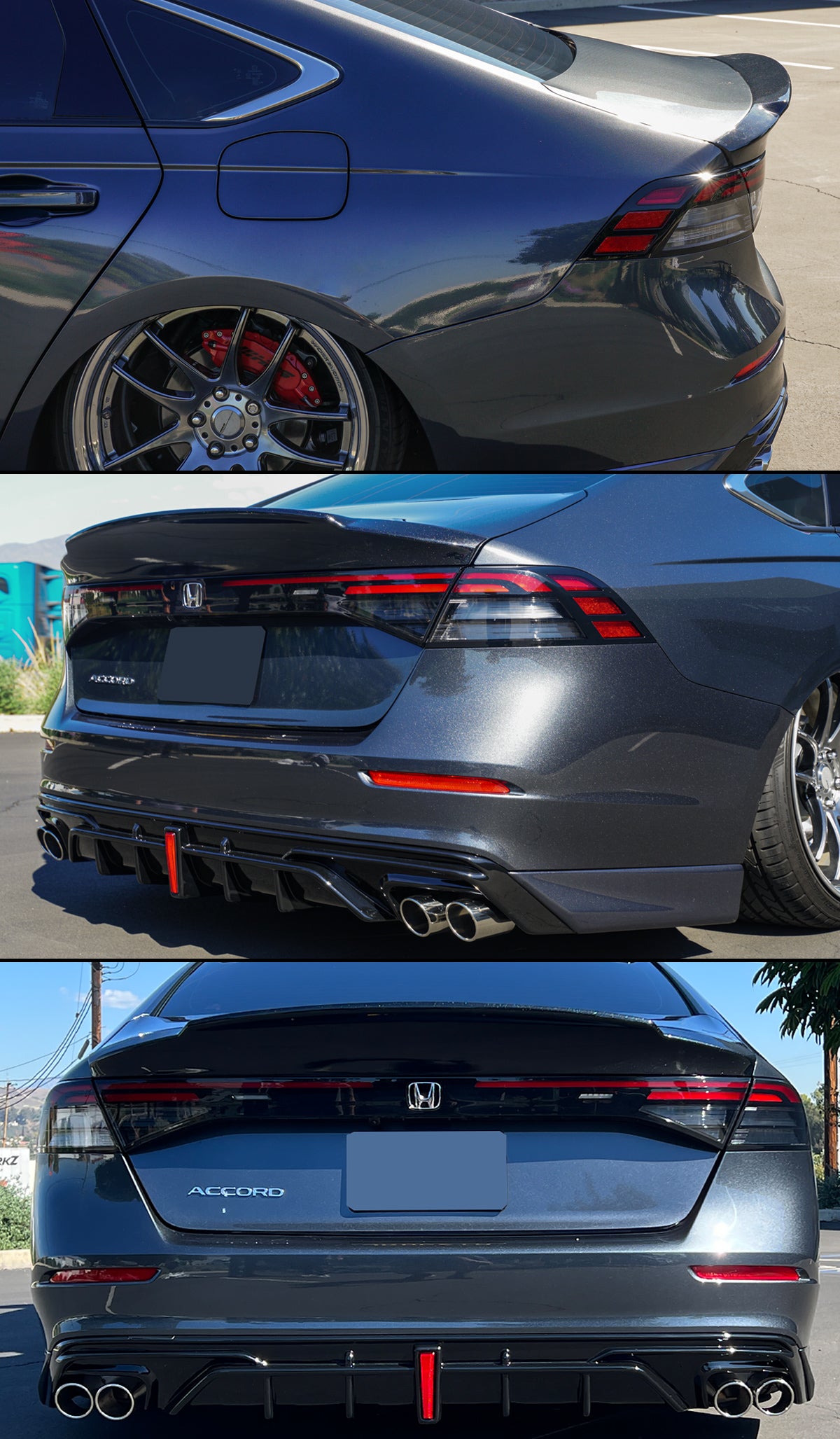 2023 2024 Honda Accord MCX Style Trunk Spoiler Highkick