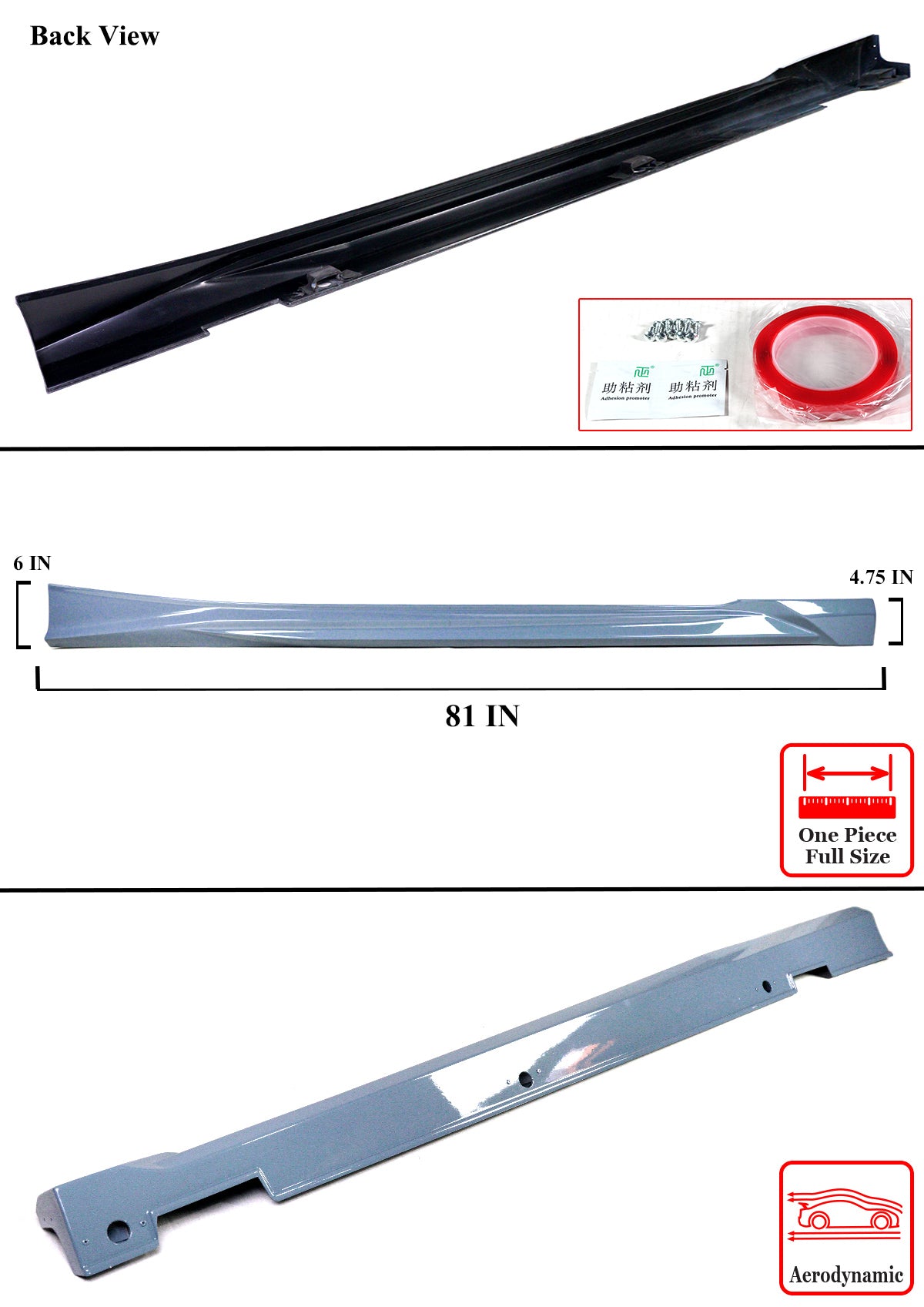ACR Design Side Skirt [ACCORD 2018-2022]