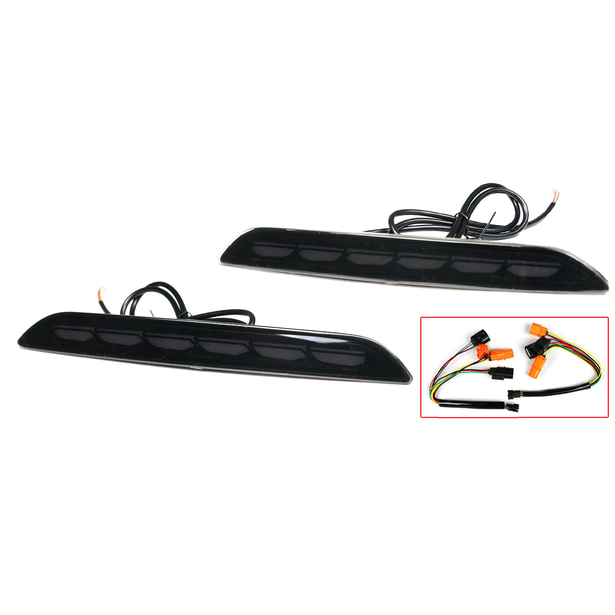 Rear Bumper Reflector Lights [CIVIC 11TH HATCHBACK]