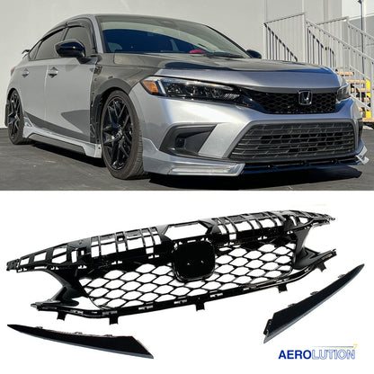 Type-R Style Upper Front Grill [CIVIC 11TH]