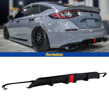 V2 LED Rear Diffuser [CIVIC 11TH HATCHBACK]