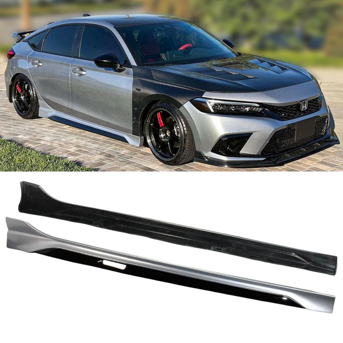 Yofer Design V1 Side Skirt [CIVIC 11TH]