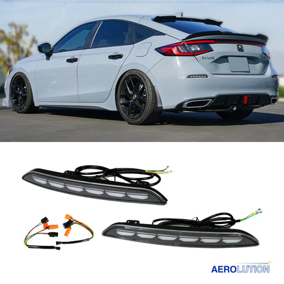 Rear Bumper Reflector Lights [CIVIC 11TH HATCHBACK]