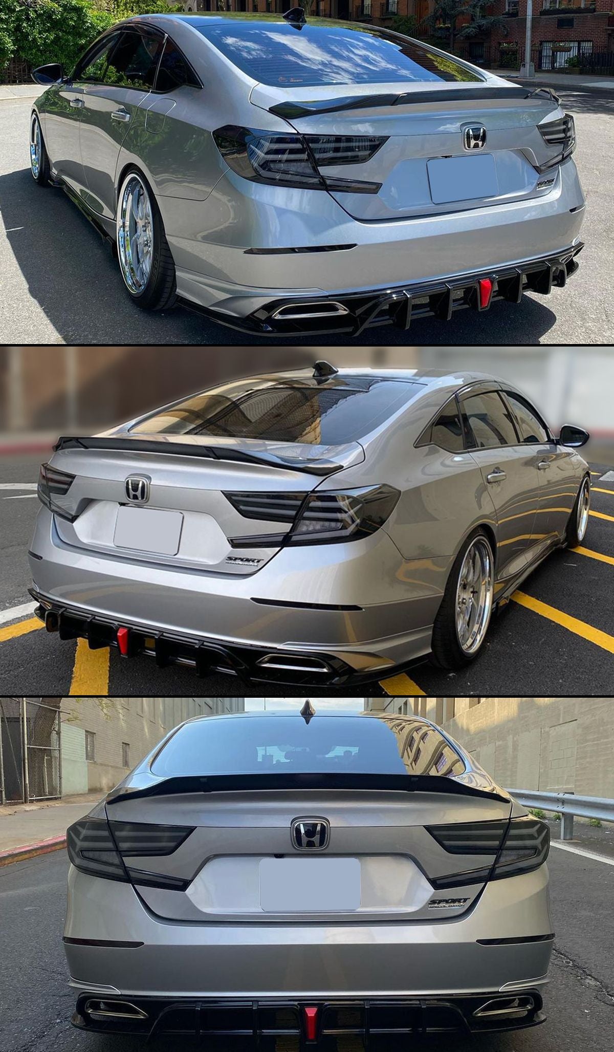 2018-2022 Honda Accord Rear Trunk Spoiler JDM V2 High Kick Duckbill ...