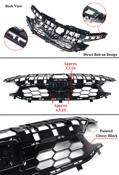 Type-R Style Upper Front Grill [CIVIC 11TH]